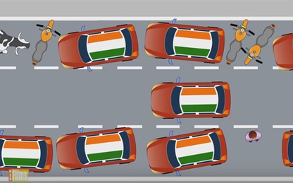 Khác biệt khi người Mỹ và người Ấn Độ tham gia giao thông