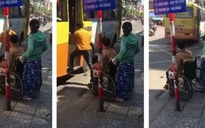 Tài xế và phụ xe buýt từ chối chở người khuyết tật bị đình chỉ