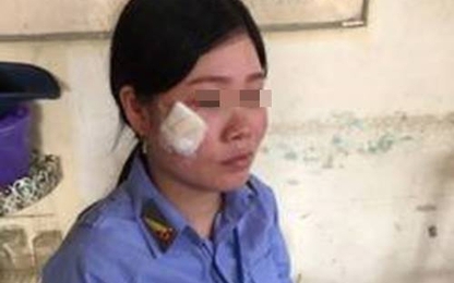 Tài xế đánh nhân viên gác chắn tàu đang mang thai