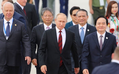 Tổng thống Nga Putin đã có mặt tại Đà Nẵng tham dự APEC 2017