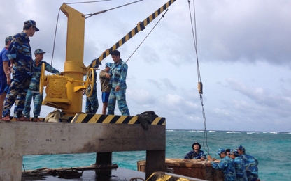 Viettel hoàn thành củng cố mạng lưới để Trường Sa kịp đón Tết