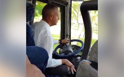 Tài xế xe buýt 'sợ đau cần số' gây bão mạng xã hội