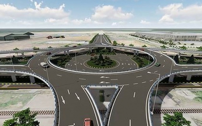 Nút giao thông 2 tầng ở Quảng Nam hoàn thành trong năm