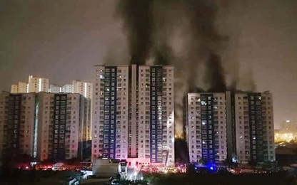 TP.HCM cháy chung cư Carina 41 người thương vong, 163 phương tiện bị thiêu rụi