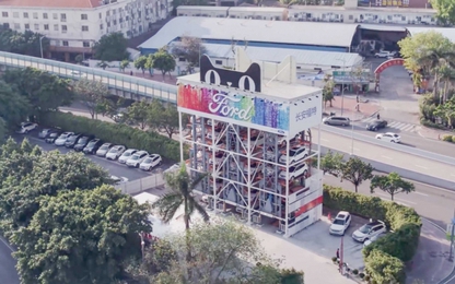 Chiêm ngưỡng máy "bán xe ô tô tự động" tại Trung Quốc