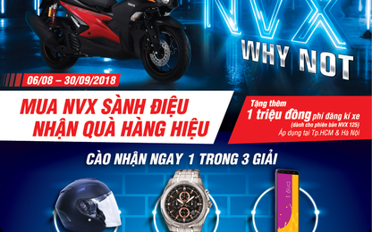 Chương trình khuyến mại “Mua NVX sành điệu nhận quà hàng hiệu”