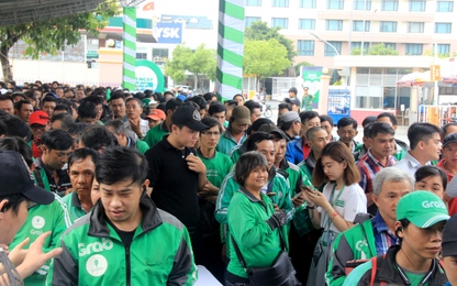 Grab tổ chức “Ngày tài xế công nghệ Grab” tại Hà Nội