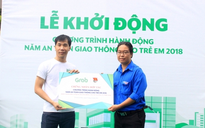 Grab khởi động chương trình hành động năm an toàn giao thông cho trẻ em