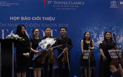 Đêm nhạc cổ điển Toyota 2018 sẽ diễn ra ngày 17/11 tại TP.HCM