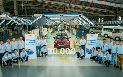 Ford Việt Nam xuất xưởng chiếc EcoSport thứ 20.000
