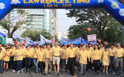 Hơn 15.000 người đi bộ từ thiện Lawrence S. Ting gây qũy vì người nghèo