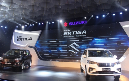 Ertiga hoàn toàn mới với công nghệ Nhật Bản ra mắt tại Việt Nam