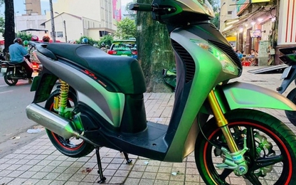 Honda SH150 nhập Ý độ đồ hơn 100 triệu cực kỳ bắt mắt
