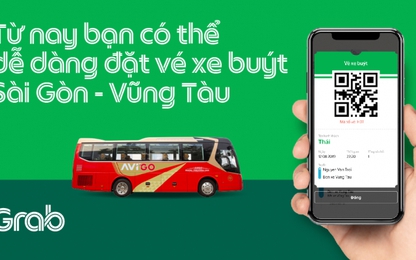 Grab triển khai đặt vé xe buýt trên ứng dụng