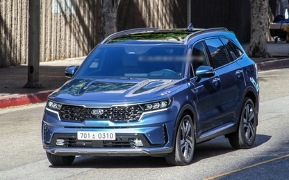 Kia Sorento thế hệ mới dùng núm xoay như xe sang