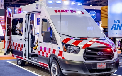 Ford Transit lựa chọn hàng đầu để làm xe cứu thương tại Trung Đông