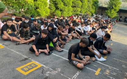 Khởi tố 11 “quái xế” chặn Quốc lộ 1 đua xe ở Tiền Giang