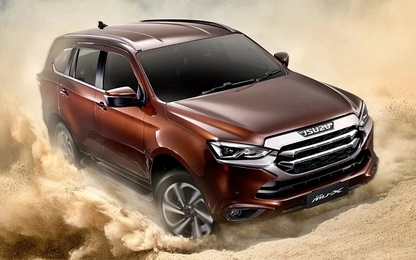 Isuzu mu-X 2022 bất ngờ xuất hiện tại Việt Nam, đấu Fortuner và Everest
