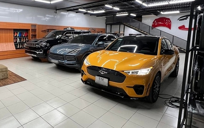 SUV điện Ford Mustang Mach-E GT đầu tiên tại Việt Nam ra biển số