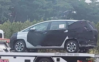 Xe MPV Hyundai Stargazer lộ ảnh chạy thử, rò rỉ giá bán siêu rẻ