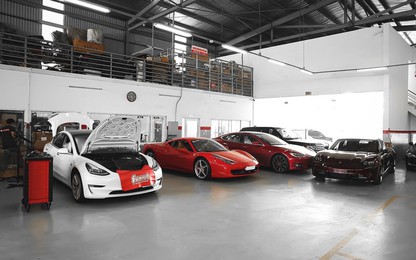 Gara ô tô tại Việt Nam bỏ ra hơn 500 triệu đồng để sửa xe