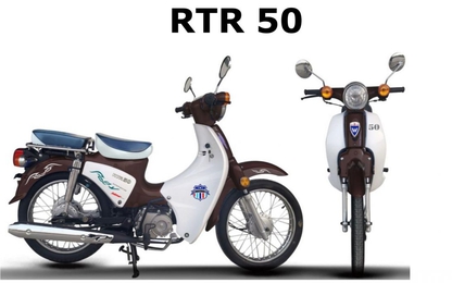 Xe máy giá rẻ ‘Made in Malaysia’ về Việt Nam, giống Honda Cub
