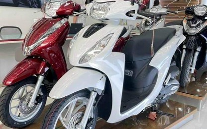 Giá xe Honda Vision tăng đắt ngang Honda SH Mode?