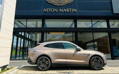 Aston Martin DBX chính hãng tiếp tục về nước với màu sơn cực độc