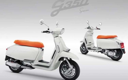 Bộ đôi xe Lambretta G350 và X300 cạnh tranh Vespa GTS 300