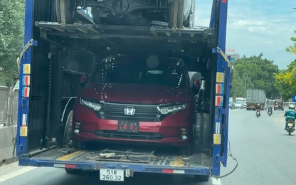 Bắt gặp Honda Odyssey 2022 đầu tiên về Việt Nam