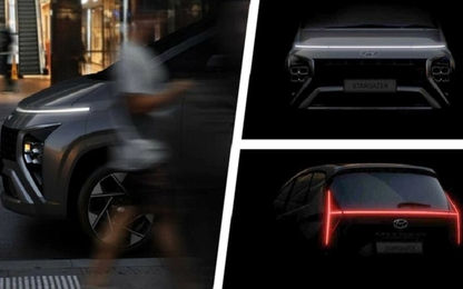 Hyundai Stargazer 2023 hé mở thiết kế hoàn toàn mới