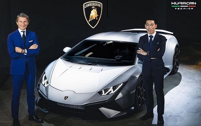 Siêu xe Lamborghini Huracan Tecnica lần đầu ra mắt tại Đông Nam Á