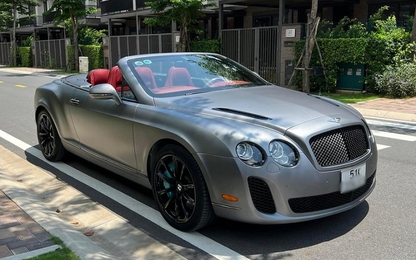 Bentley Continental SuperSports mui trần độc nhất Việt Nam