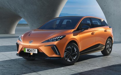 MG4 EV 2023 lần đầu hé lộ, chạy được 452 km sau khi sạc pin