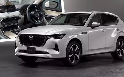 Mazda CX-60 2023 có thêm bản động cơ diesel 3.3L 6 xi lanh thẳng hàng