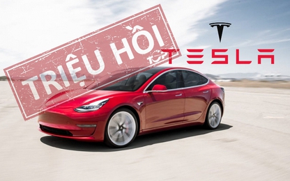 Triệu hồi xe Tesla trên toàn cầu vì lỗi chức năng gọi khẩn cấp