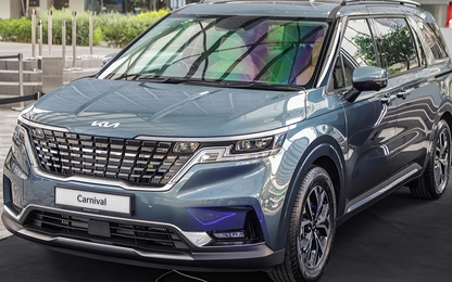 Kia Carnival 2022 lắp ráp tại Malaysia có giá từ 1,22 – 1,38 tỷ đồng