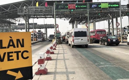 Xe không dán thu phí tự động bị phạt bao nhiêu tiền sau 31/7?