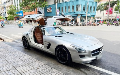 Mercedes-Benz SLS AMG đầu tiên về Việt Nam với nội thất độ thêm