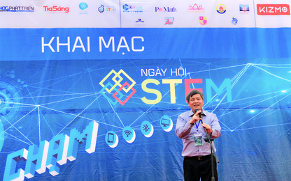Sôi nổi ngày hội khoa học STEM 2018
