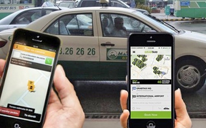 Nhiều hãng taxi cấm lái xe sử dụng GrabTaxi để đón khách