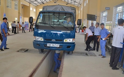 Nam Định: Hoàn thành quy hoạch và xây dựng các trung tâm đăng kiểm
