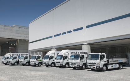 Xe tải điện không khí thải FUSO Canter E-Cell