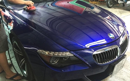 Mẹo nhỏ giúp sơn xe hơi luôn mới