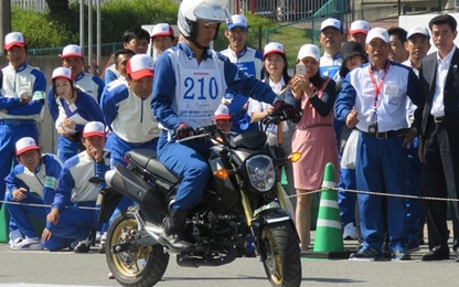 Honda Việt Nam thắng lớn trong cuộc thi lái xe an toàn quốc tế