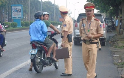 Quy định mới về quyền hạn của cảnh sát giao thông