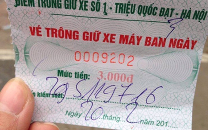 Hà Nội: vẫn tràn lan điểm giữ xe quá giá
