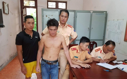 CSGT đường thủy Nghệ An cứu sống thanh niên nhảy cầu tự tử