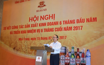 Habeco đạt doanh thu hơn 3.000 tỷ trong 6 tháng đầu năm 2017