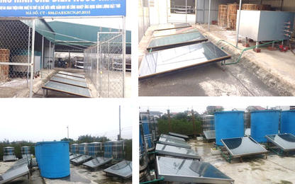 Hà Tĩnh: Ứng dụng năng lượng mặt trời trong sản xuất nước mắm